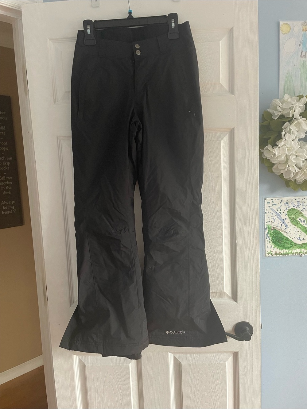 Columbia Black Snow Pants Women's Ski Pants-XS